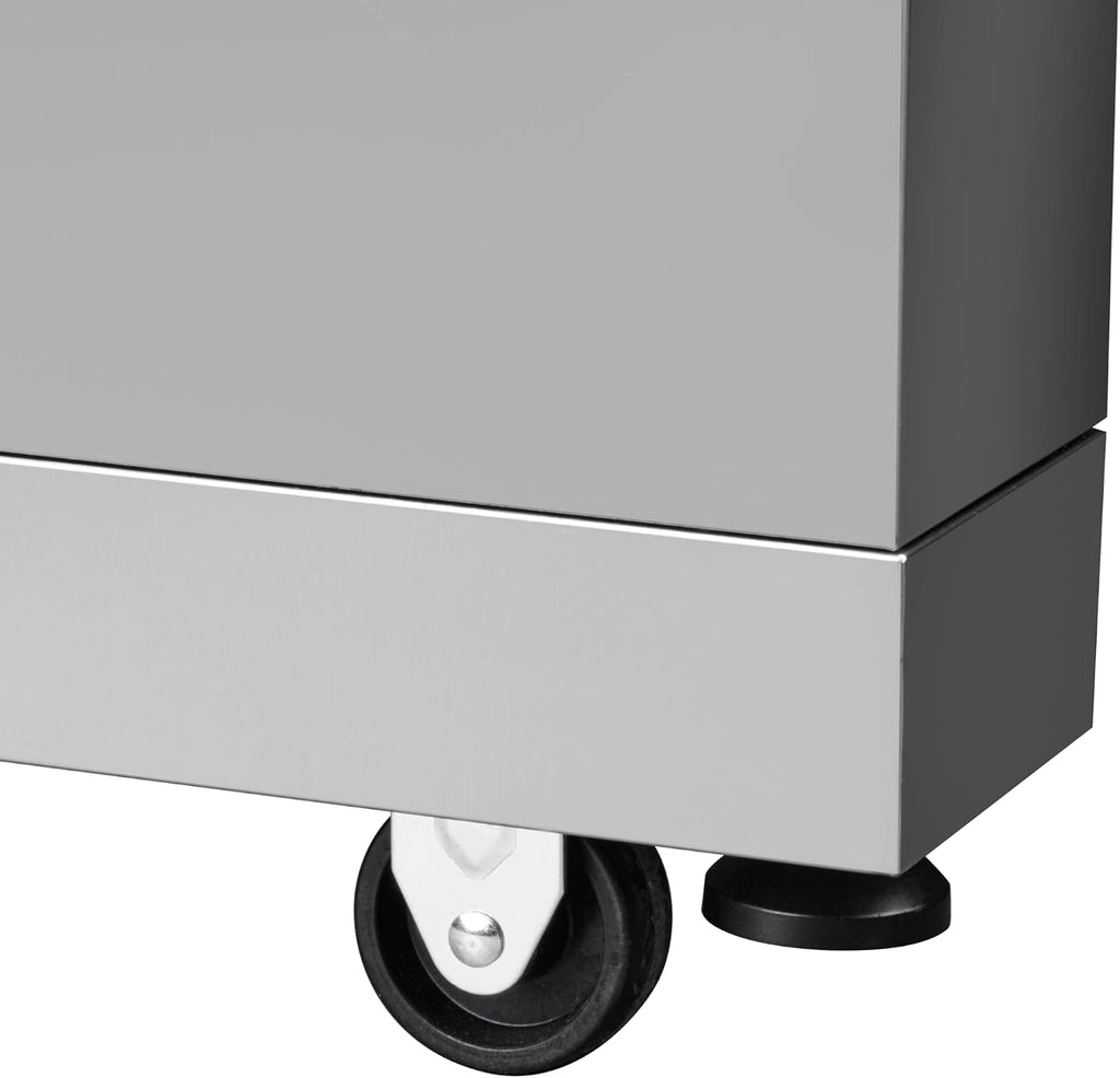 KoolMore KM-OKS-UCRCAB 32 in. Outdoor Cabinet Kitchen for Refrigerator in Stainless-Steel