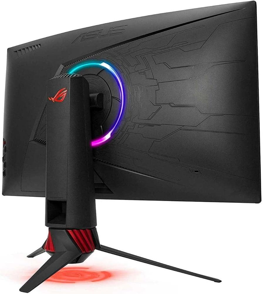 ASUS ROG Strix 31.5' 1440P Curved Gaming Monitor (XG32VQ) - QHD (2560 x 1440), 144Hz, Eye Care, FreeSync/Adaptive Sync, DisplayPort, HDMI, Black