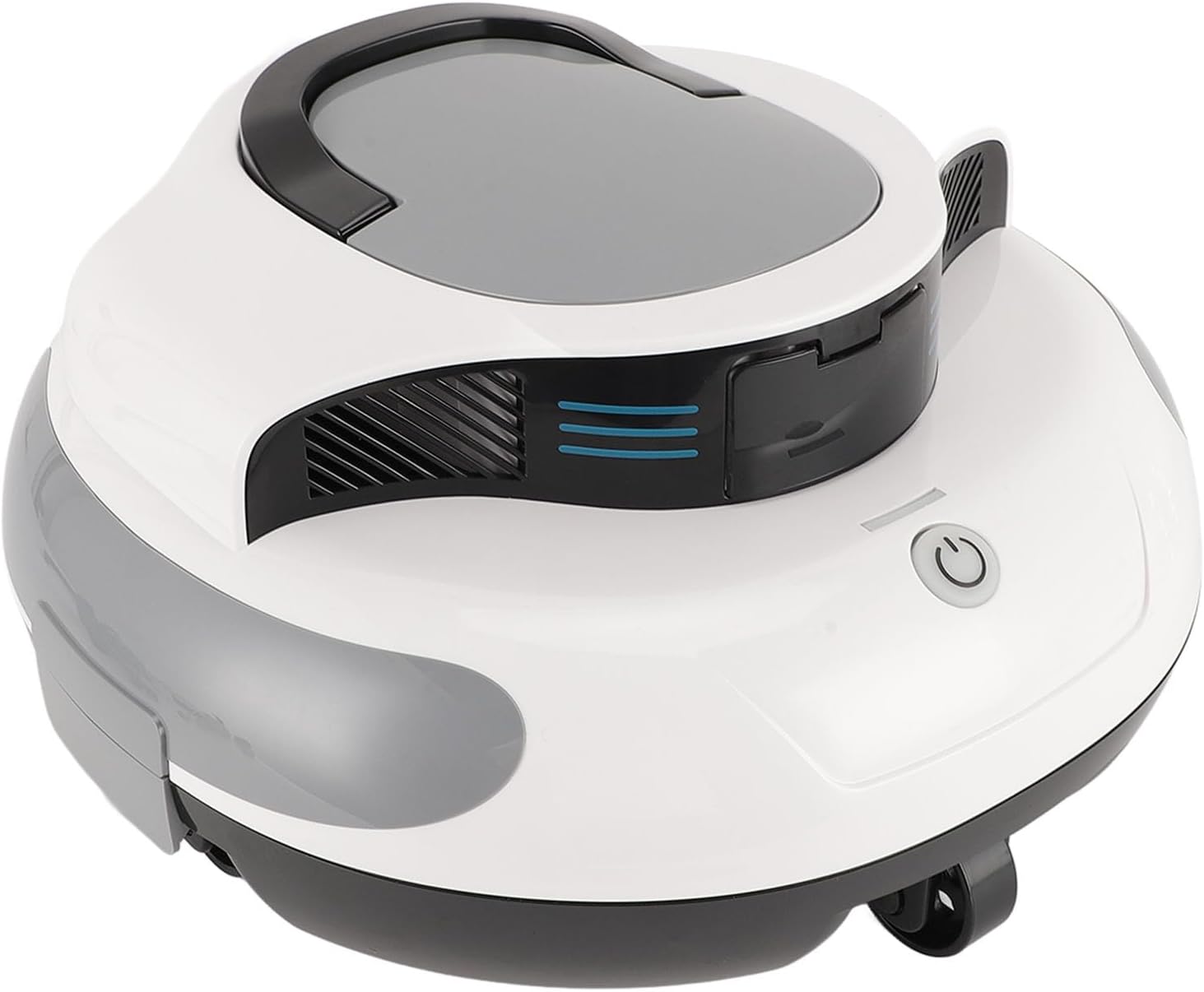 Robotic Pool Cleaner Cordless Pool Vacuum Cleaner Automatic Pool Cleaning Robot for Above Ground & Inground Pool (US Plug)