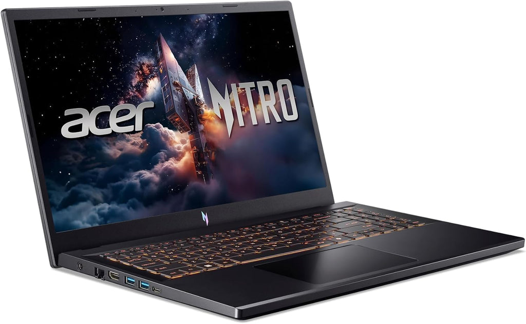 acer Nitro V Gaming Laptop 15.6' FHD 165Hz Display | Intel Core i5-13420H Processor| NVIDIA GeForce RTX 4050| Backlit |Sleeve| 8GB RAM DDR5 | 512GB SSD | Windows 11 Home | Bundle with HDMI Cable