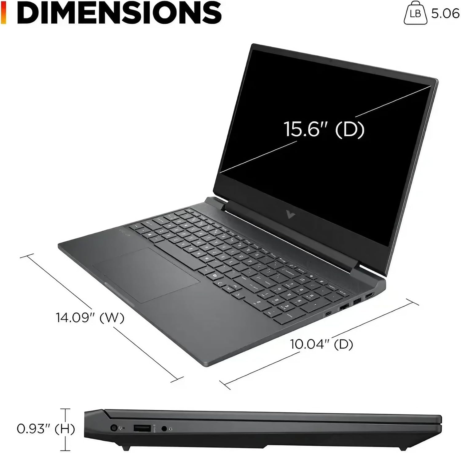 HP Victus Gaming Laptop | 15.6' FHD IPS 144Hz Anti-Glare | Intel 8-Core i5-13420H (>i7-12650H) | 64GB DDR4 2TB SSD | GeForce RTX 4050 6GB | Backlit Type-C WiFi 6 Fast Charge Win11 Pro w/DLCA Accessory
