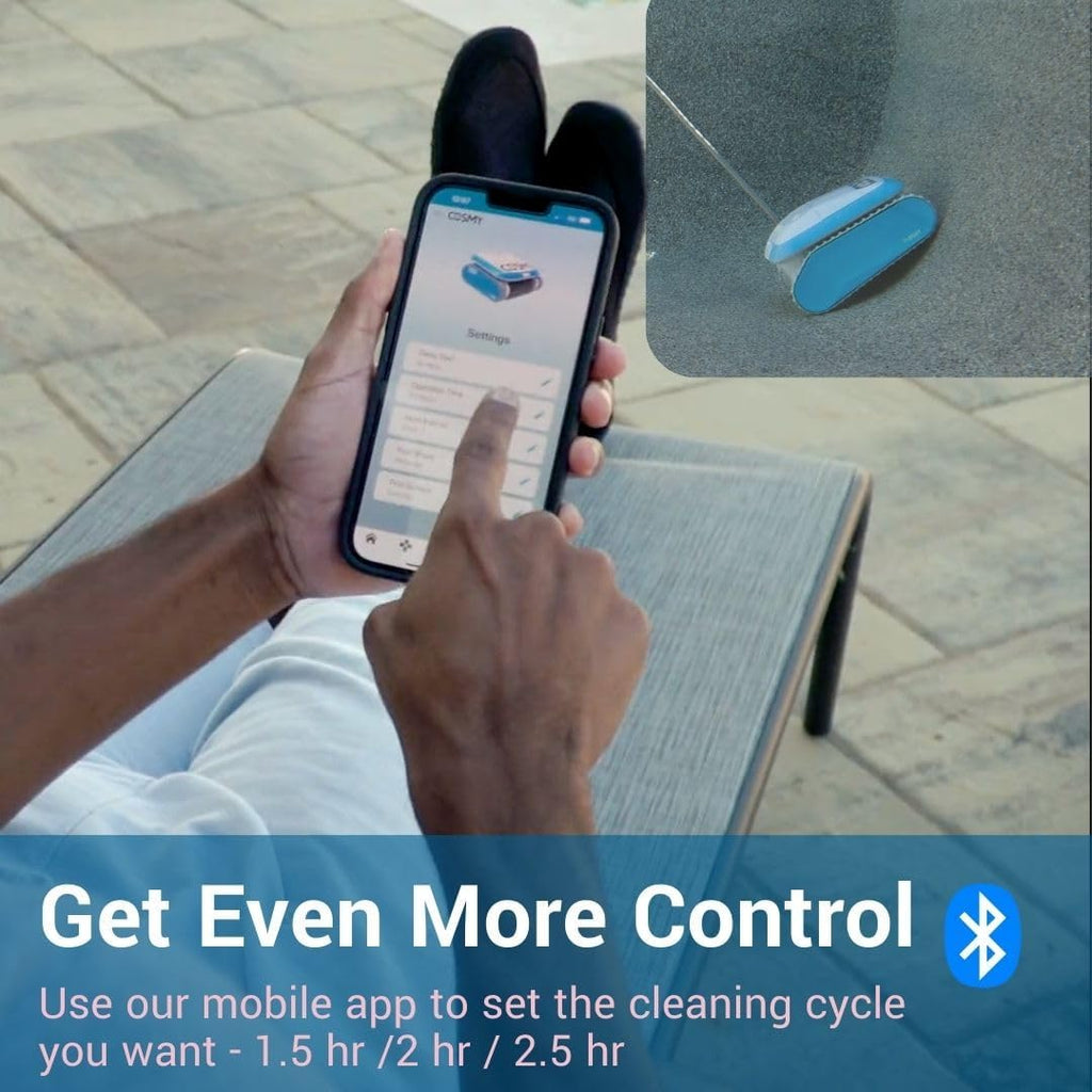 BWT's Cosmy The Bot 200 Robotic Pool Cleaner RURN-NOY0-C2M70