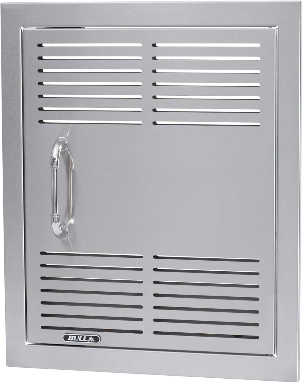Bull Outdoor Products Premium Components for Outdoor Kitchen BBQ Island Dual Lined Vented Vertical Door with Reveal