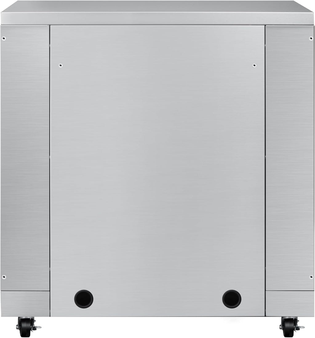KoolMore KM-OKS-UCRCAB 32 in. Outdoor Cabinet Kitchen for Refrigerator in Stainless-Steel