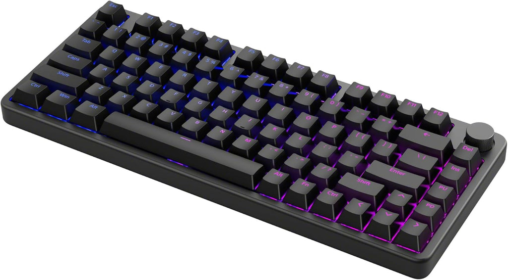 Sony INZONE KBD-H75 75% Wired CNC Aluminum Frame Gaming Keyboard, Hall-Effect Switch, Rapid Trigger, Adjustable Actuation Point, 8000 Hz Polling Rate, RGB Lighting, Volume Dial