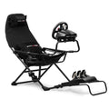 GTPLAYER Sim Racing Cockpit Foldable & Adjustable for High Performance Sim Racing Compact & Flexible Supports All Steering Wheels & Pedals for PC Wheel and Pedals Not Included(Black)
