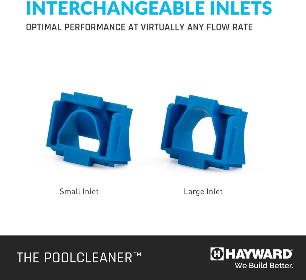 Hayward Pool Vacuum for Inground Pools Poolvergnuegen Suction Pool Cleaner (4 Wheel) Automatic Vacuum for In-Ground Pools up to 20 x 40 ft
