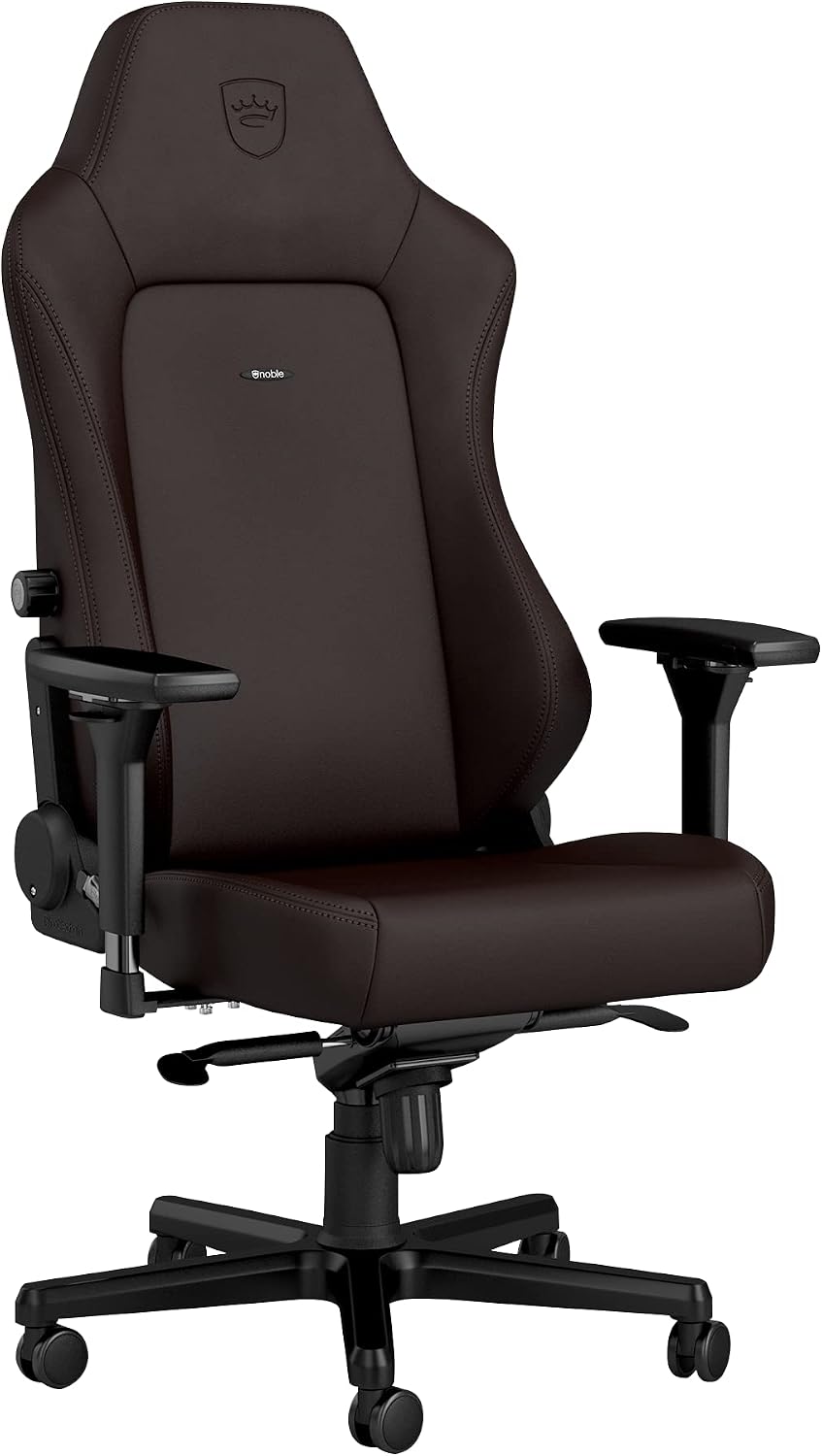 noblechairs Hero Gaming Chair/Office Chair with Lumbar Support, PU Hybrid Leather, Java Edition