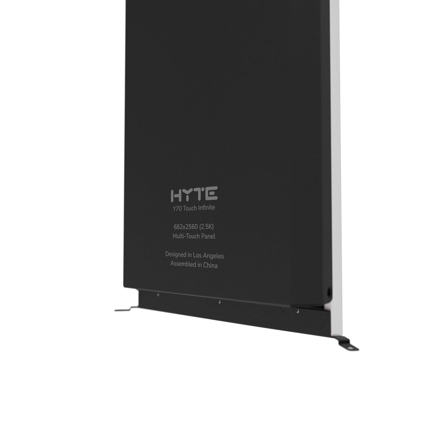 Hyte Y70 Touch Infinite Display Upgrade Screen Kit for PC Case - 14.9' IPS Display - 2.5K Resolution - 60Hz - 10-Point Touch - Pitch Black