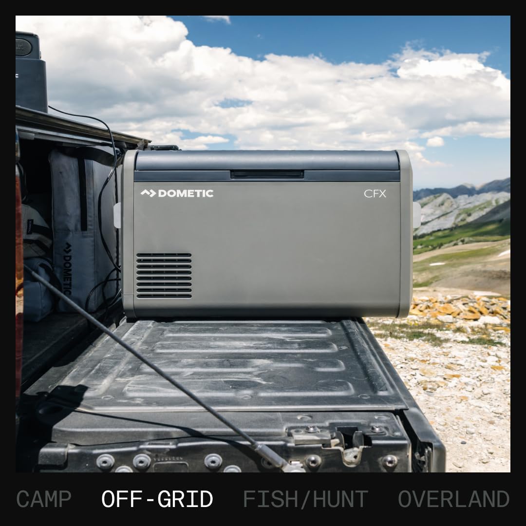 Dometic CFX Electric Cooler | Portable Freezer | CFX5 & CFX3 Series | AC/DC or Solar Powered