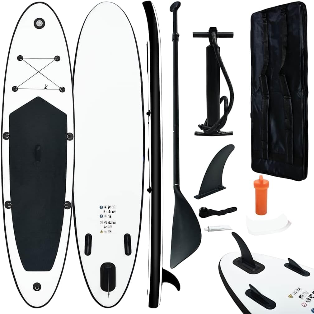Paddleboard, Stand up Paddle Board with Accessories and Carrying Bag, Inflatable Paddle Board, SUP Surfboard vidaXL vidaXL