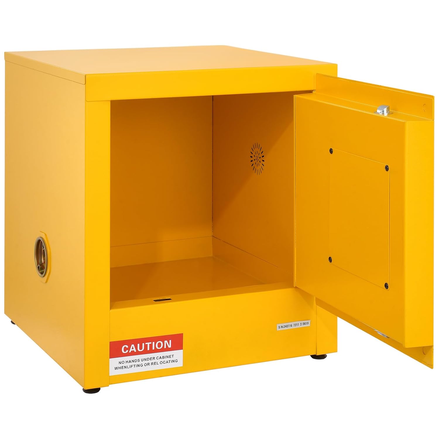 VEVOR Flammable Cabinet 17' x 17' x 18', Galvanized Steel Safety Cabinet, Adjustable Shelf Flammable Storage Cabinet, for Commercial Industrial and Home Use: Industrial & Scientific
