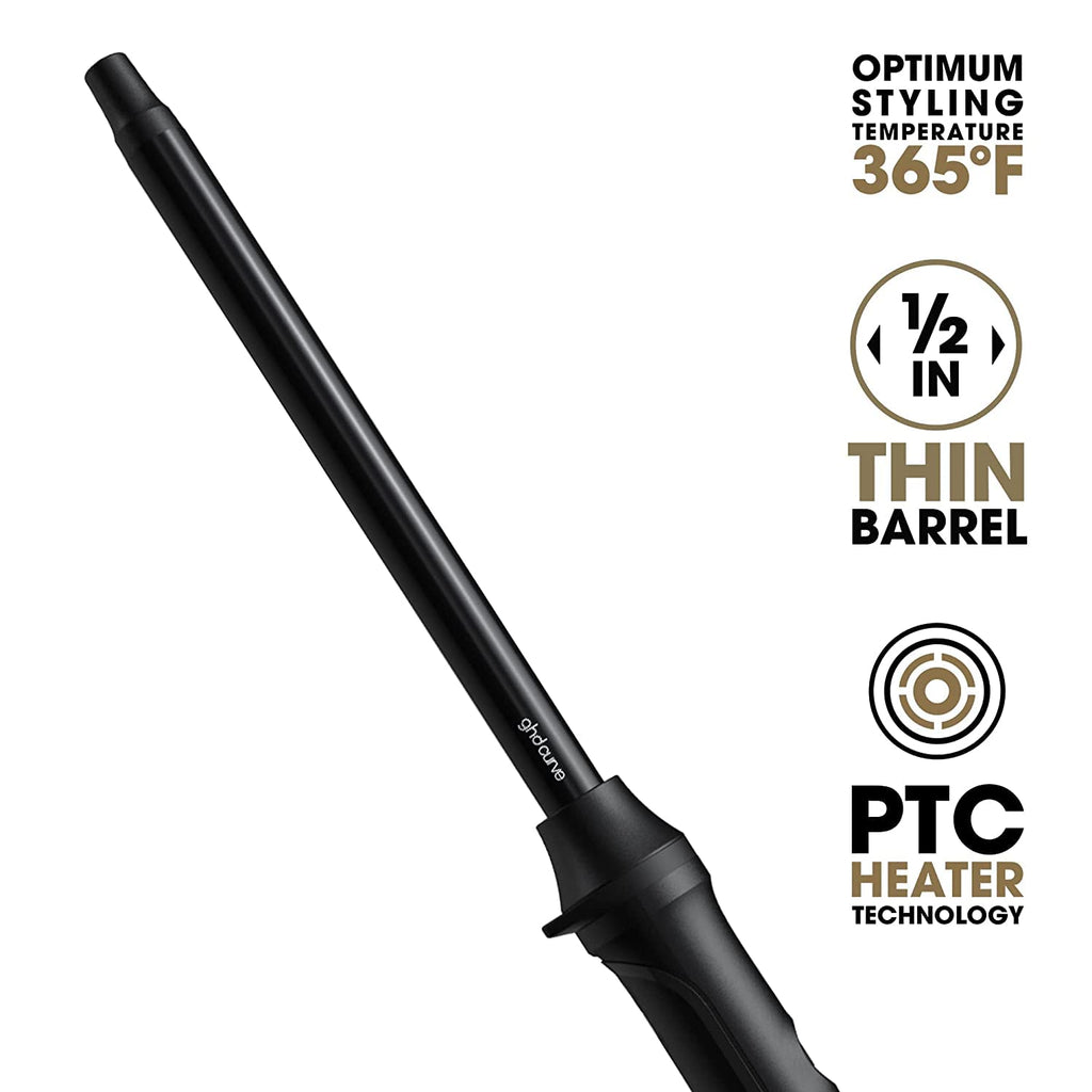 ghd Curve® Professional Hair Curling Irons & Wands | Soft Waves, Classic and Tight Curls | 0.5 –1.5 Inch Barrels' | 365ºF Styling Temp Preventing Heat Damage + Auto Sleep Mode