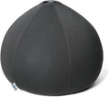 Yogibo Pod X Small Bean Bag Lounger Chair for Adults and Teens with Filling, Soft, Plush, Comfy, Sensory Lounge Beanbag, Washable Cover, Dark Gray
