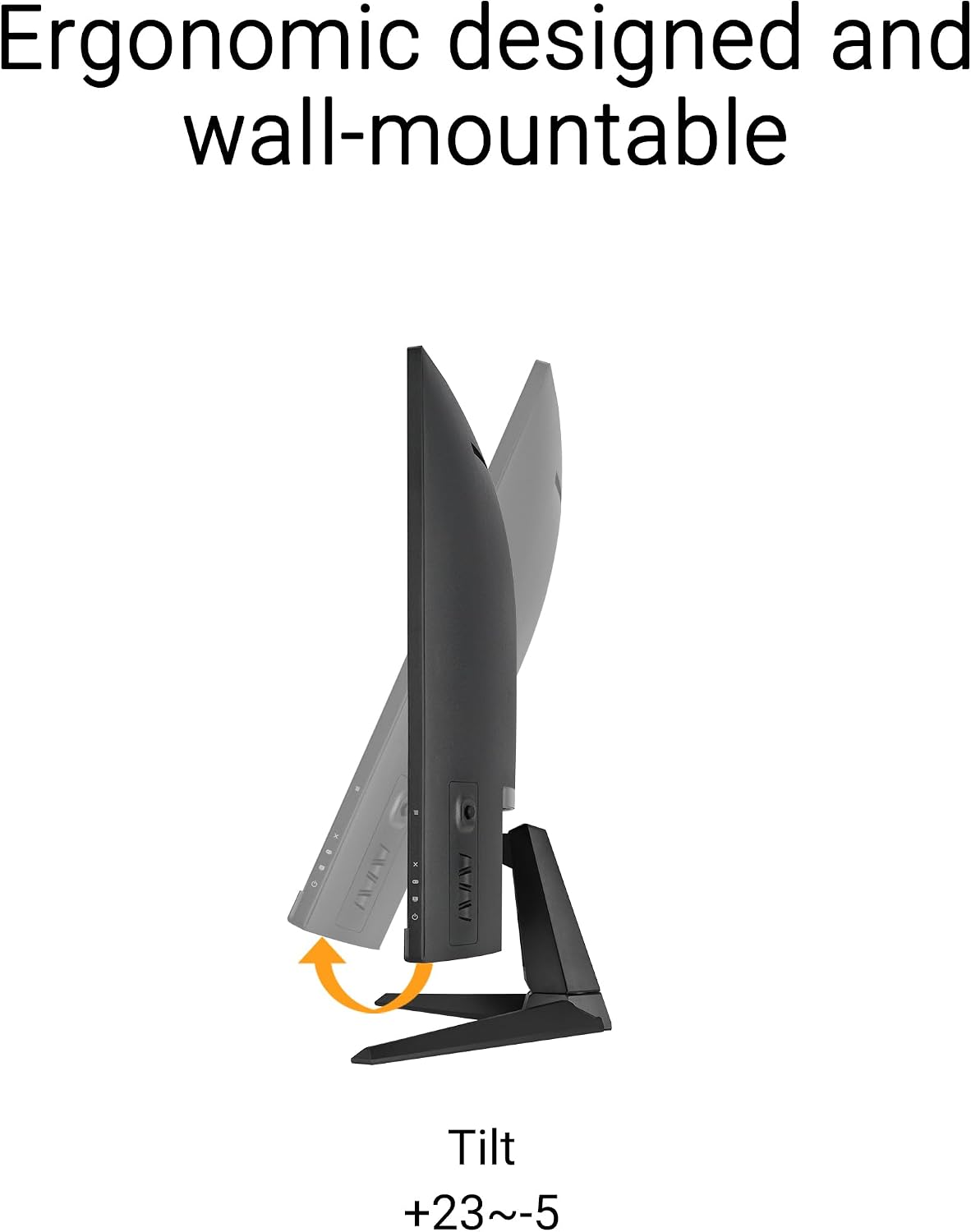 ASUS TUF Gaming Series 5 32' 1080P Curved Monitor (VG32VQM5AZ) - Full HD, 1500R, 240Hz, 0.5ms, Extreme Low Motion Blur Sync, FreeSync Premium, 120% sRGB, DisplayWidget, 3 yr Warranty