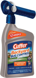 Cutter Bug-Free Backyard Spray Multiple Insects Spray 32 Ounce (Pack of 6)