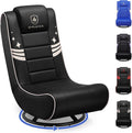 GTPLAYER Floor Gaming Chair Foldable Swivel Floor Chairs for Kids Boys Comfy Video Game Seat with 360° Multipurpose for Gamers, Bedroom or Game Room