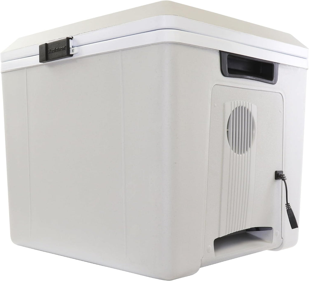 Koolatron 12V Iceless Cooler & Warmer – Portable Electric Cooler / Nevera Portátil Eléctrica for Car Truck Camper Boat, Hard Sided Mini Fridge for Camping Picnic Travel Lunch Food Drinks Office 29 qt