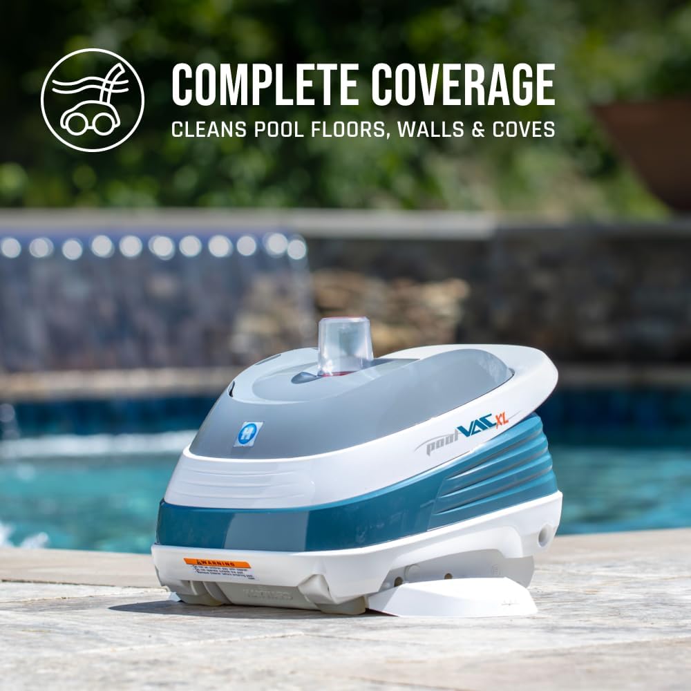 Hayward Pool Vac XL Suction Pool Cleaner (Pool Vacuum for Inground Pools) Automatic In Ground Pool Vacuum for Gunite Pools up to 20 x 40 ft, W32025ADC