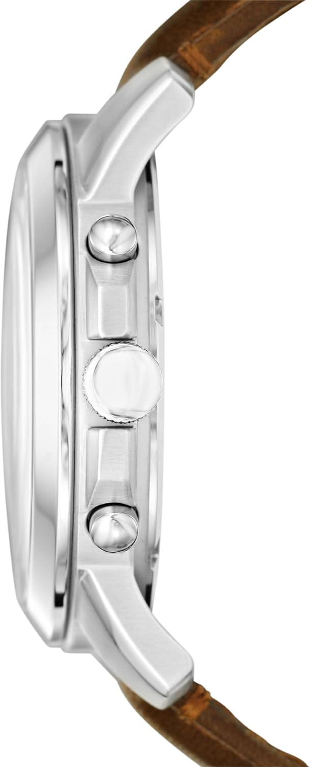 Fossil Men's Watch, Grant Quartz Stainless Steel Chronograph Watch for Men