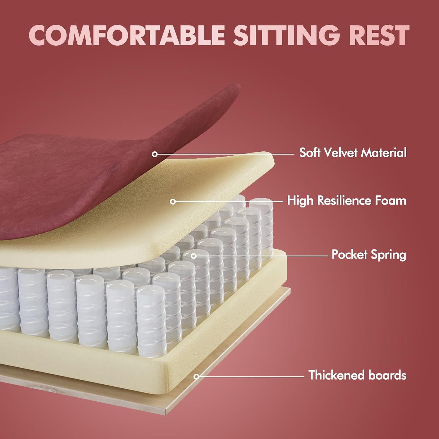 Soontrans Velvet Fabric Gaming Chair for Adult, Ergonomic Comfortable Video Gamer Chair with Footrest, Reclining Office Computer Desk Game Chairs with Massage Lumbar Cushion,Headrest