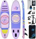 Inflatable Paddle Board for Adult, Paddle Board for All Skill Levels, Wide SUP Board with Primium Accessories Include SUP Carry Bag, Hand Pump& 10L Waterproof Bag