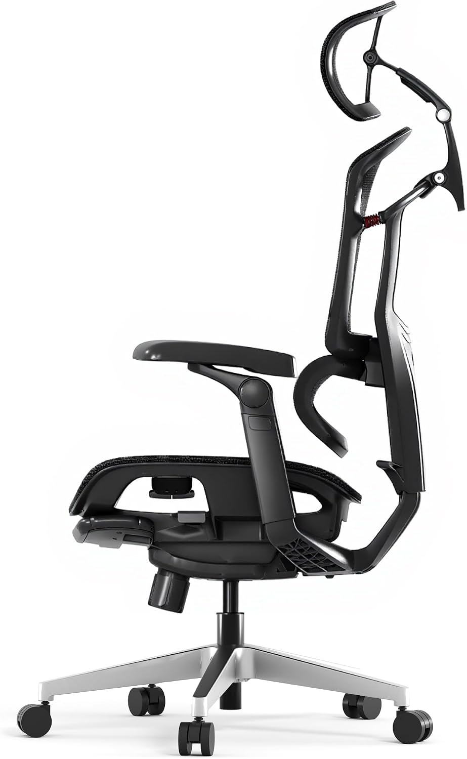 FLEXISPOT ErgoX-PRO Ergonomic Office Chair with Footrest Black – AeroWeave 5.0 Mesh Seat, 5D Lumbar, 7D Armrests, 4D Headrest, 551LBS Capacity – Office, Gaming, Home