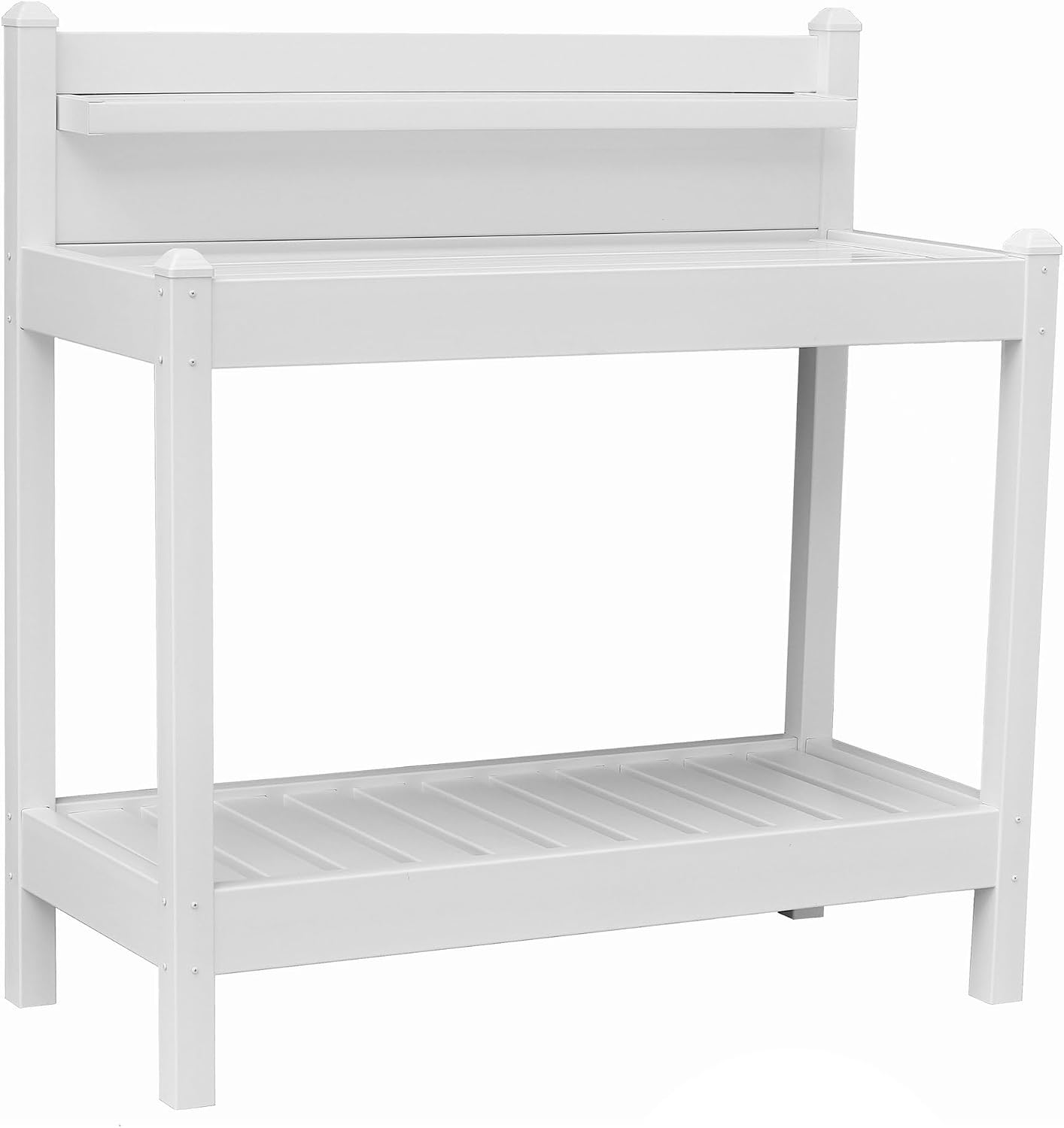 Dura-Trel 11203 Greenfield Potting Bench, White, 49'H