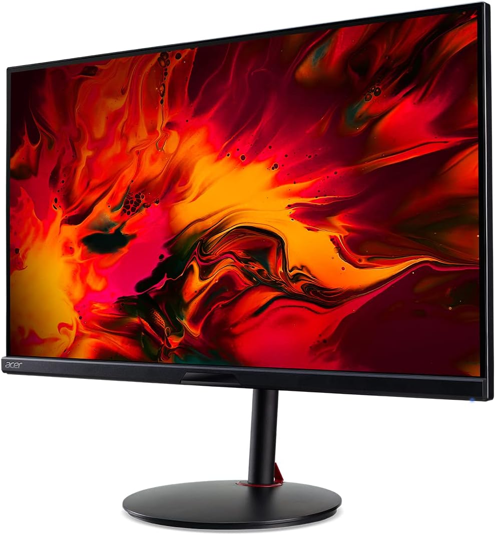Acer Nitro XV282K KVbmiipruzx 28' UHD (3840 x 2160) Agile-Splendor IPS Gaming Monitor | AMD FreeSync Premium | 144Hz | 1ms | TUV/Eyesafe | 1 x Display Port 1.2, 2 x HDMI 2.1 & 4 x USB Ports