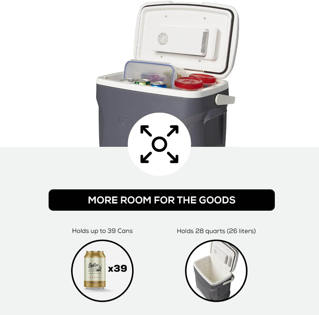 Igloo Iceless Thermoelectric Cooler | Portable Electric Plug-in Coolers