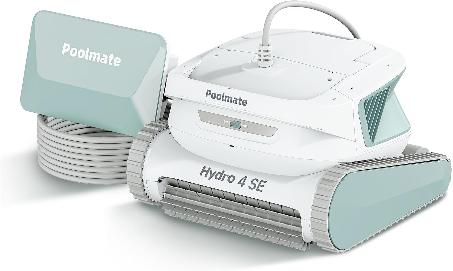 Chasing Hydro 4 SE Corded Robotic Pool Cleaner, 150W 180μm Class Basket Filter Pool Vacuum with Climbing Walls & Floors, Ideal for Inground Pools Up to 40FT Long Cable