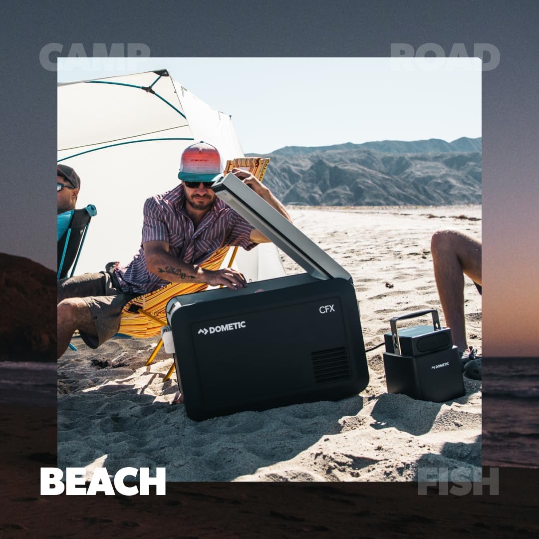 Dometic CFX Electric Cooler | Portable Freezer | CFX5 & CFX3 Series | AC/DC or Solar Powered