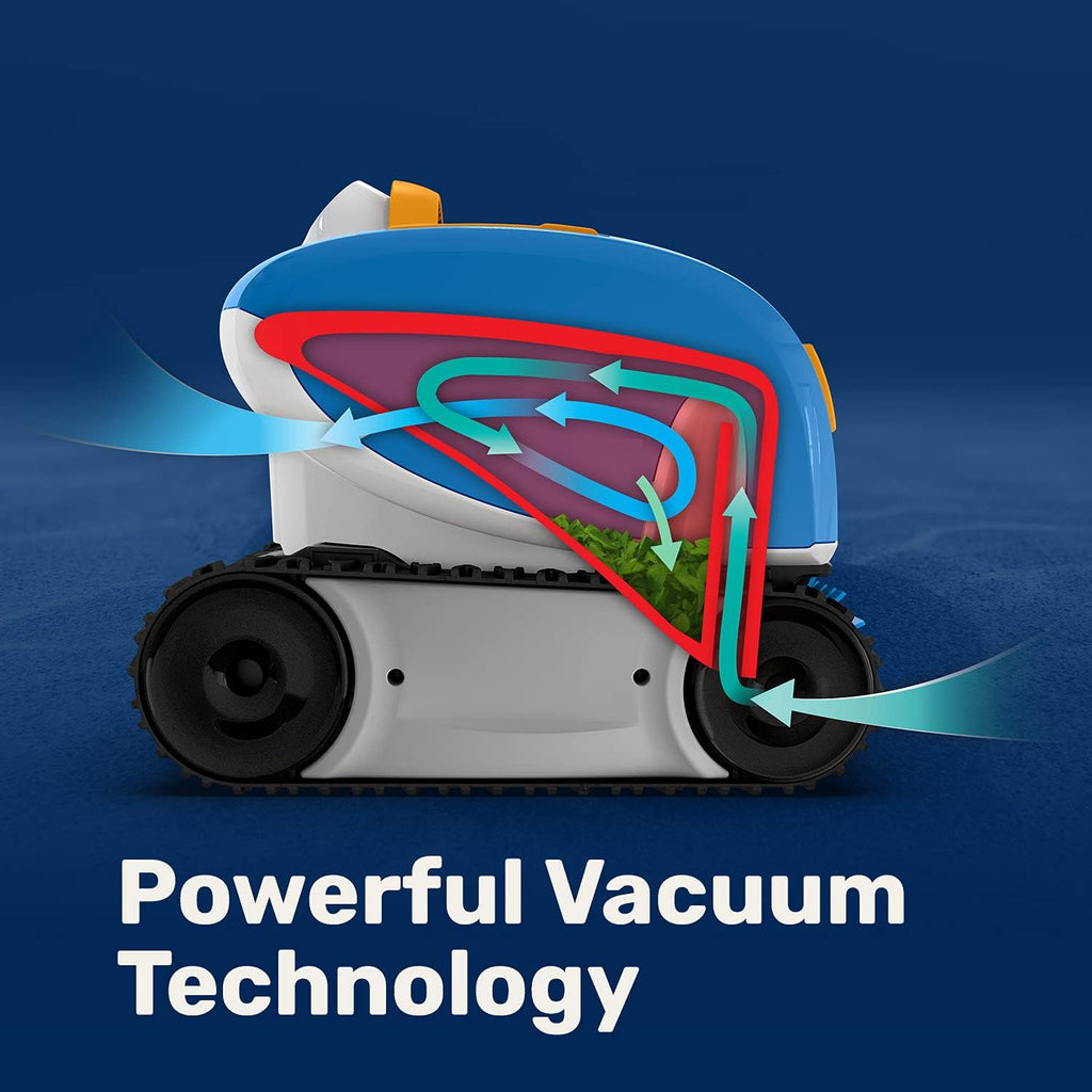 Aqua Products SOLAG Sol AG Robotic Pool Cleaner, Automatic Vacuum for Above Ground Pools up to 30ft, 40ft Cable Length, Floor & Cove Cleaning w/ Strong Suction & Easy to Clean Debris Basket