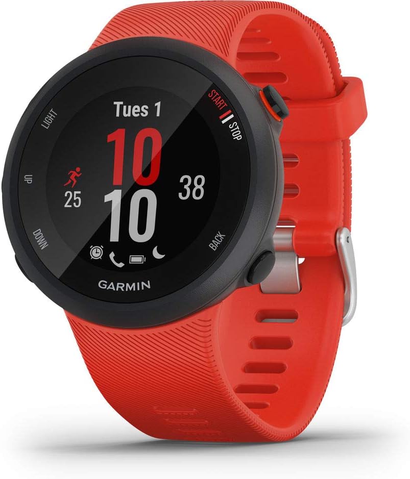 Garmin Forerunner GPS Heart Rate Monitor Running Smartwatch (Renewed)