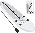 Clevich 12FT Stand Up Paddle Board, Inflatable Paddleboard with SUP Accessories & Carry Bag, Paddle, Hand Pump, Non-Slip Deck, Repair Kit,Leash, 400LBS