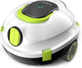 Y20 Robotic Pool Cleaner, Cordless Pool Vacuum for Above Ground & Inground Flat Pools with Dual Motors, 120 Min Runtime, Auto-Parking, Powerful Pool Vacuum Robot for Up to 1100 Sq.Ft