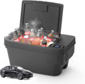 CHERY INDUSTRIAL.COM Tesla Cooler Car Refrigerator 12 Volt Tesla Fridge Model Y Portable 35QT(33L) Car Freezer App Control -4℉-50℉ Ultra Quiet for Travel Camping Road Trips