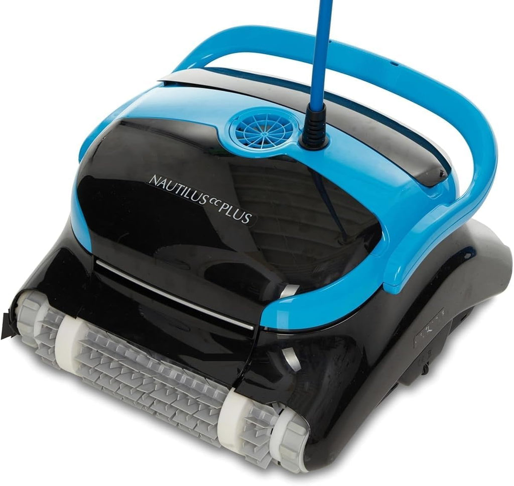 99958821-60ft Blue Cable Only Compatible with Dolphin Pool Robot Nautilus CC Plus WiFi, Includes 2 Big Floats and Swivel for Tangle-Free Operation, Pool Robot Cable 99958821-3 Pin