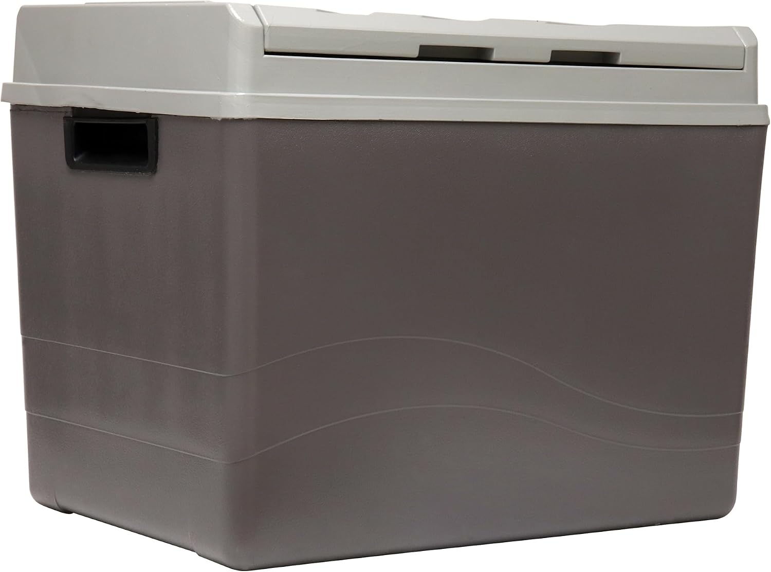 Koolatron 12V Electric Cooler/Warmer, 38L (40qt) Thermoelectric Car Fridge, Reversible Door, 12 Volt DC Connection, Plug In Iceless Portable Refrigerator, For Work Travel Vehicle Truck RV, Gray