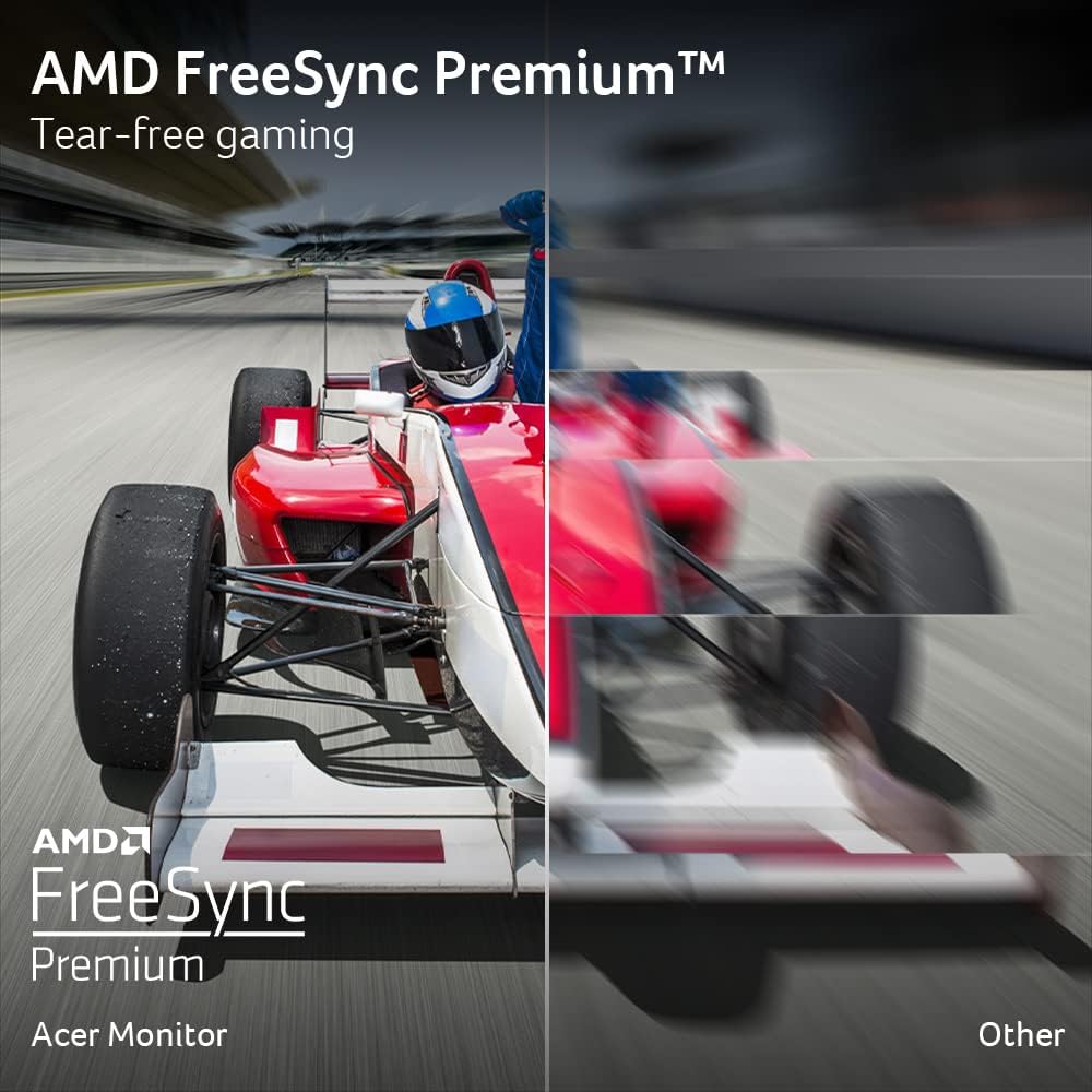 Acer Nitro 27 1500R 16:9 Curved Zero-Frame FHD 1920 x 1080 Gaming Monitor | AMD FreeSync Premium | Up to 280Hz Refresh | 1ms VRB | One Display Port 1.4 & Two HDMI 2.0 Ports | ED270 Zbmiipx (Renewed)