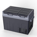 12V Car Refrigerator 38 Quart (36L) Portable Refrigerator Dual Zone Two Doors -4℉-50℉ Electric Cooler Car Fridge Portable Freezer with 12/24V DC for RV Camping Travel Truck Outdoor Home use