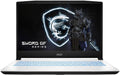 MSI Sword 15 A12U Sword 15 A12UC-295 15.6' Gaming Notebook - Full HD - 144 Hz - Intel Core i5 12th Gen i5-12450H - 8 GB - 512 GB SSD - White - Intel Chip - 1920 x 1080 - Windows 11 Home - NVIDIA GeFor