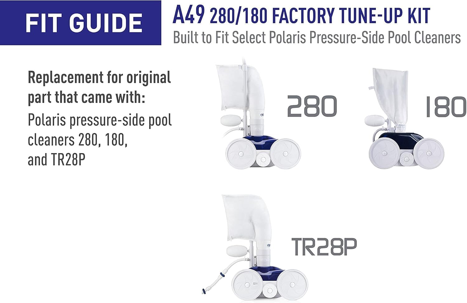 Polaris Genuine Parts 280/180 Factory Tune Up Kit, A49
