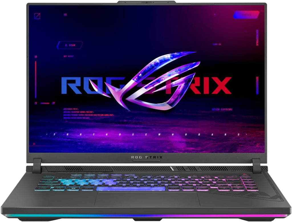ASUS ROG Strix G16 (2025) Gaming Laptop, NVIDIA RTX 5070Ti 12GB GDDR7, AMD Ryzen 9 8940HX (16 Cores, 32 Threads, Turbo 5.3GHz), 16' WUXGA FHD 165Hz 3ms Display, 64GB DDR5, 2TB SSD, Windows 11 Pro