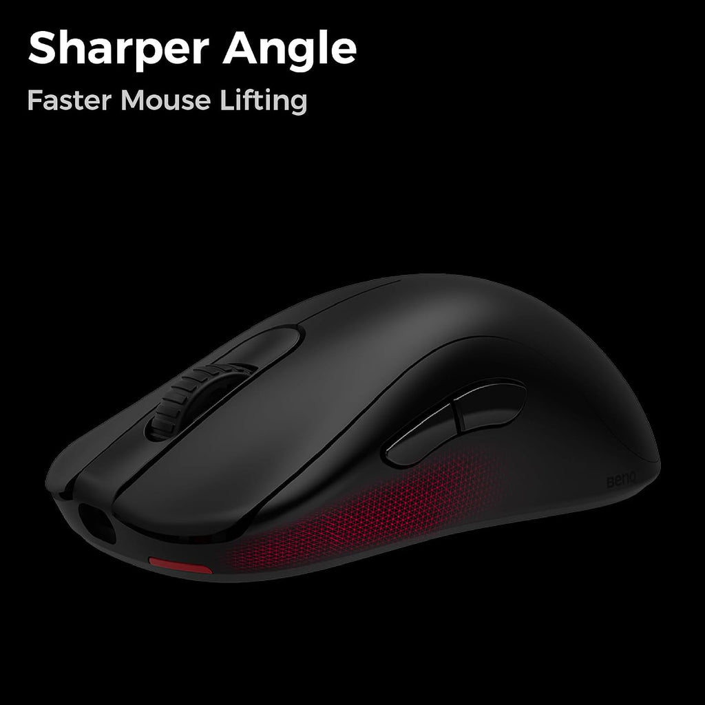 BenQ Zowie ZA13-DW 4K Wireless Mouse for Esports, Sports Science, 4K Enhanced Receiver, 65g, Symmetrical, Driverless, 3950 Sensor, 4K Polling Rate