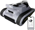 Pool Vacuum for Inground Pools & Above Ground Pool, Cordless Robotic Pool Cleaner with 180W Brushless Motor, 3-Hour Runtime, Wall-Climbing Pool Robot Scrubber for Pools up to 2150 Sq.Ft.