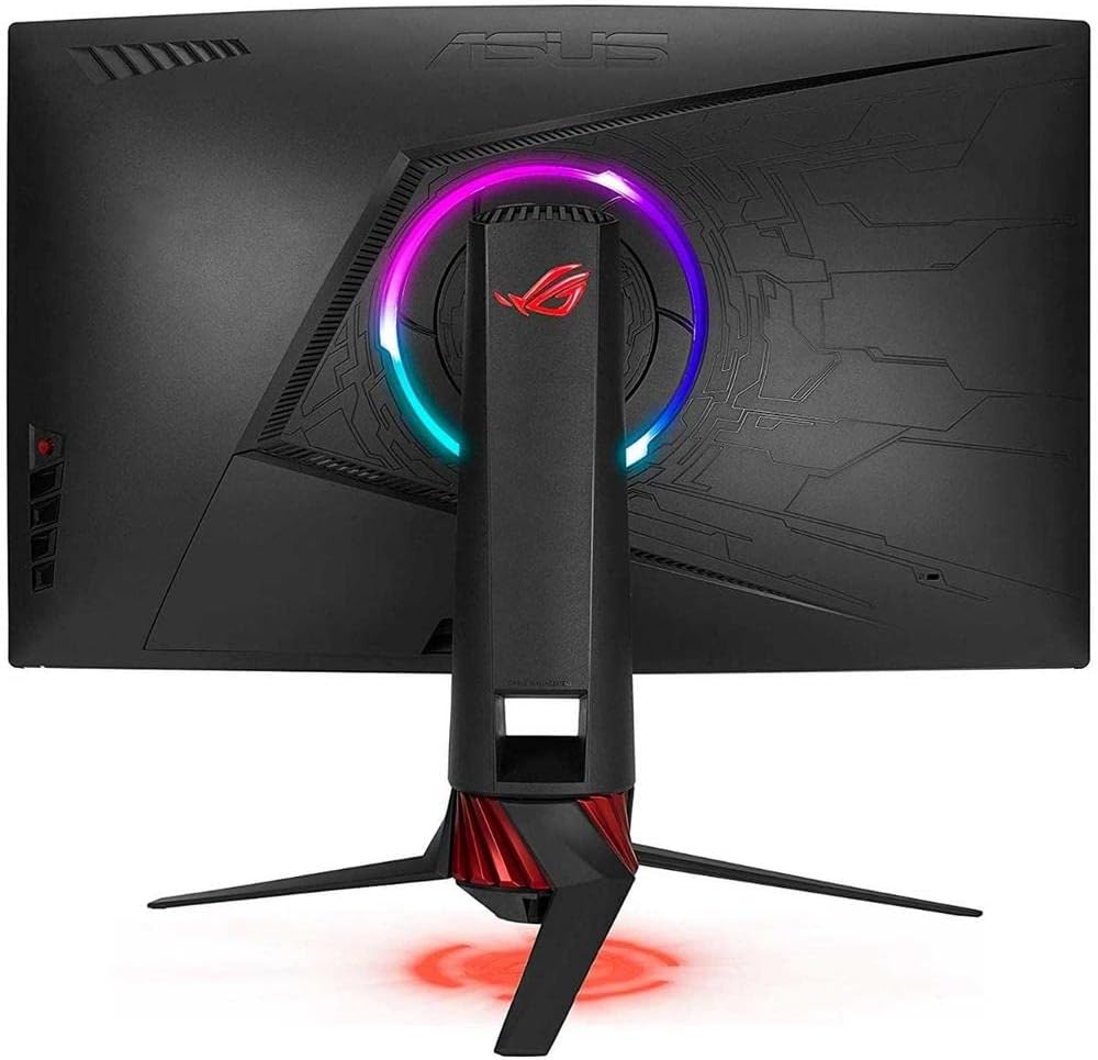 ASUS ROG Strix 31.5' 1440P Curved Gaming Monitor (XG32VQ) - QHD (2560 x 1440), 144Hz, Eye Care, FreeSync/Adaptive Sync, DisplayPort, HDMI, Black