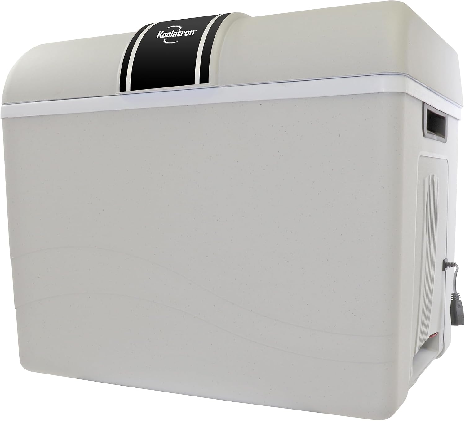 Koolatron 12V Iceless Cooler & Warmer – Portable 45 Qt Electric Cooler for Car, Truck, Camper, Boat, Hard Sided Mini Fridge for Camping, Picnic, Travel, Lunch, Food, Drinks, Bedroom, Office, Dorm