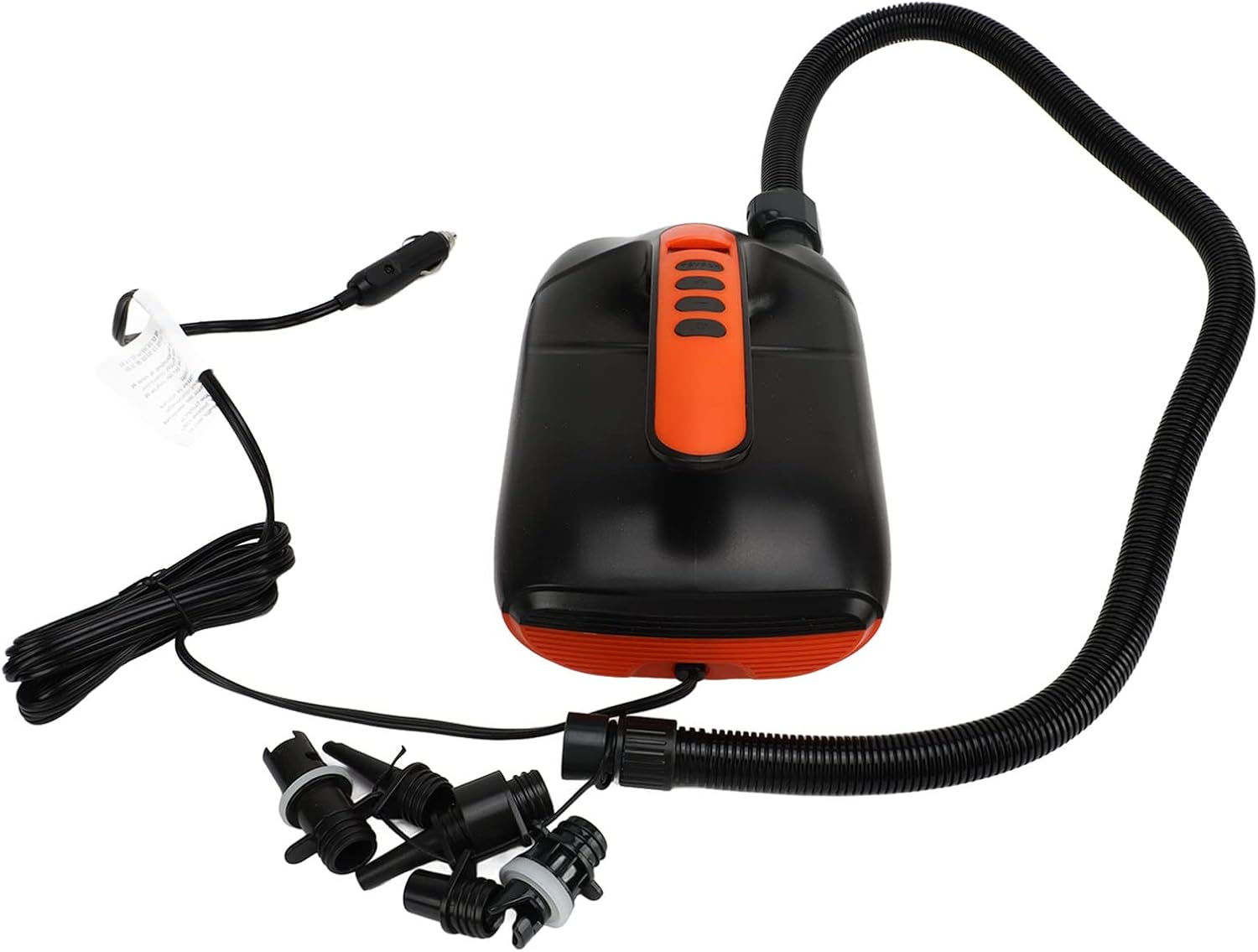 Electric Air Pump Inflator 12V High Pressure 20PSI Digital Display 2 Stage Fast Inflation for Stand Up Paddle Board Inflatable Boats Pool Floats