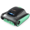AIPER 2025 Robotic Pool Cleaner, Wall & Waterline Cleaning, Extended 160-Min Battery Life - Green